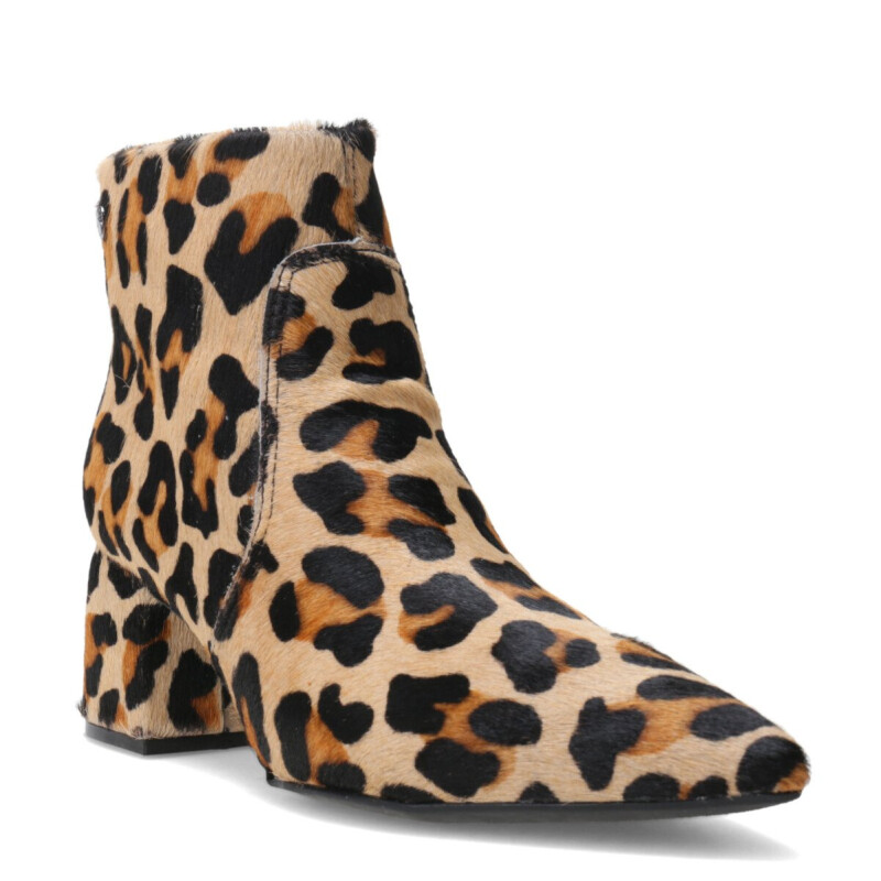 Botas de Mujer Bottero en punta de cuero Leopardo