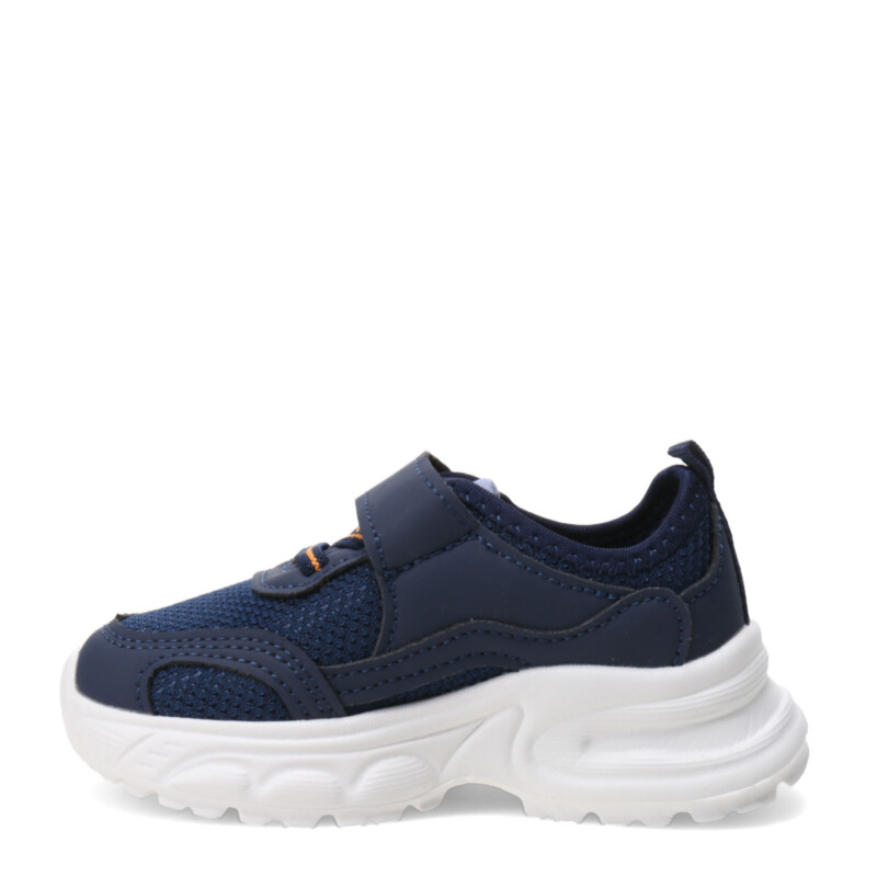 Championes de Niña Croco Kids BEZA con elastico y velcro Azul Marino