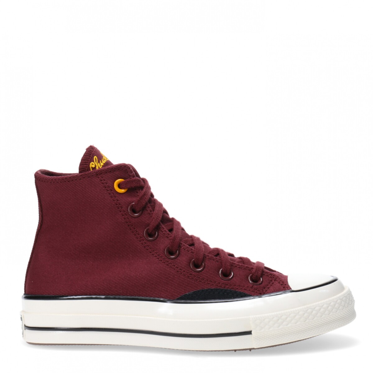 Championes de Hombre Converse - All Star Chuck 70 HI Converse - Bordó - Negro 