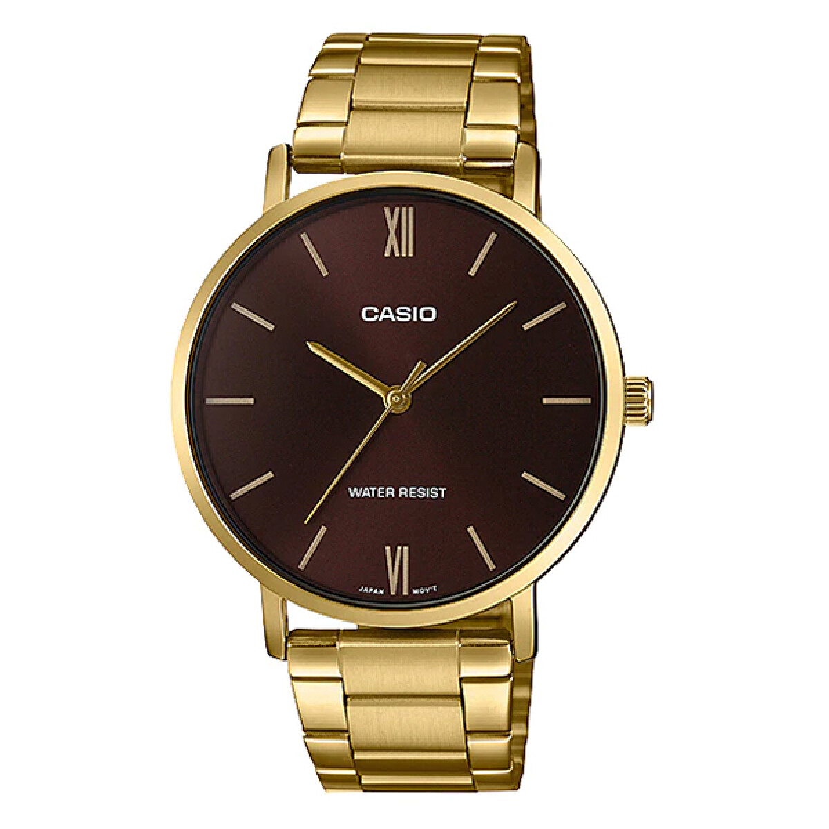 Reloj CASIO MTPVT01G-5BUDF Acero Dorado Esfera 40mm 