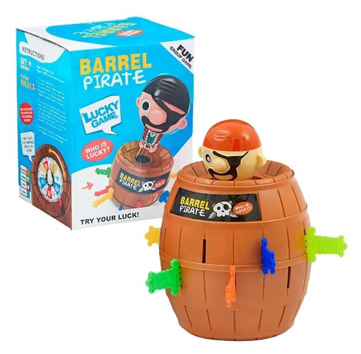 Juguete pirata saltarín 