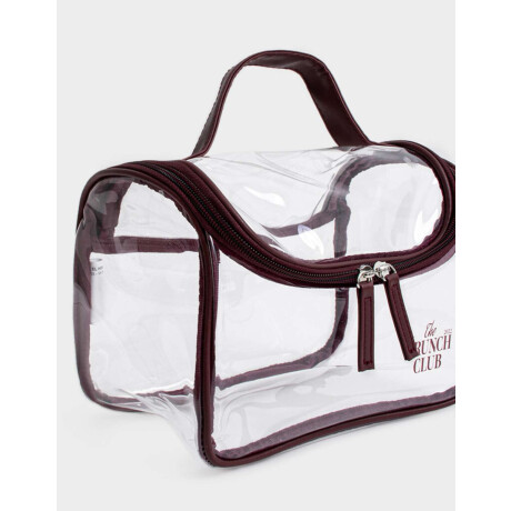 Porta Cosméticos Rojo Vino