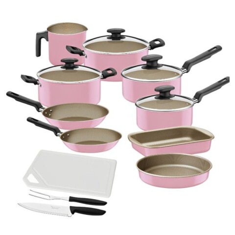 Ollas Tramontina NewTurquia 12 Piezas Rosado 27899/513