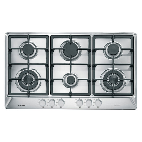 ANAFE A GAS 6-HORNALLAS GRIS JAMES 6HG-TCS