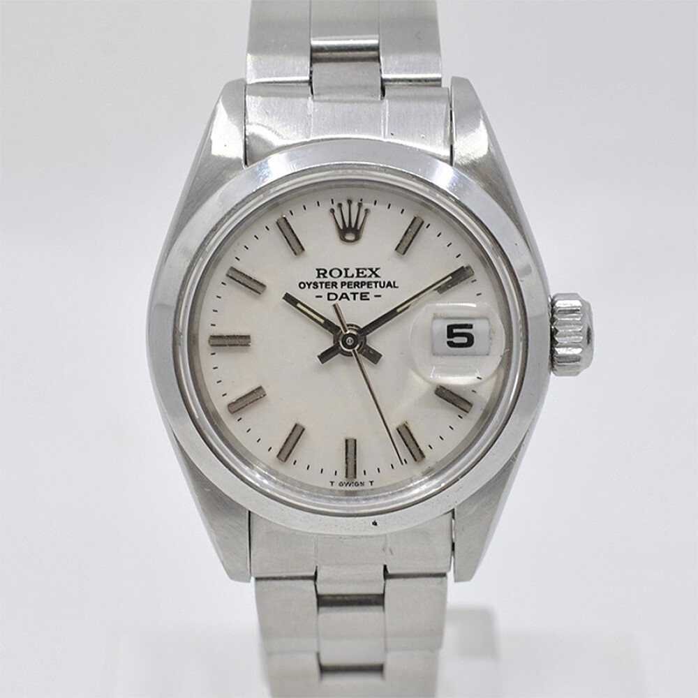 Rolex Date Dama. Referencia 69160. Año 1990. Acero Inox. Caja 26 Mm. Malla Oyster, Pase Rápido. Rolex Date Dama. Referencia 69160. Año 1990. Acero Inox. Caja 26 Mm. Malla Oyster, Pase Rápido.