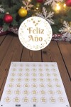 Stickers navidad placha DISEÑO 18