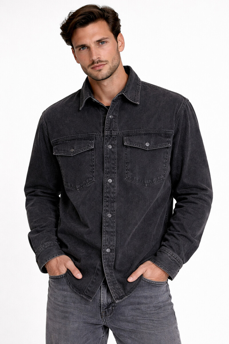 Camisa Xano - Gris Oscuro 