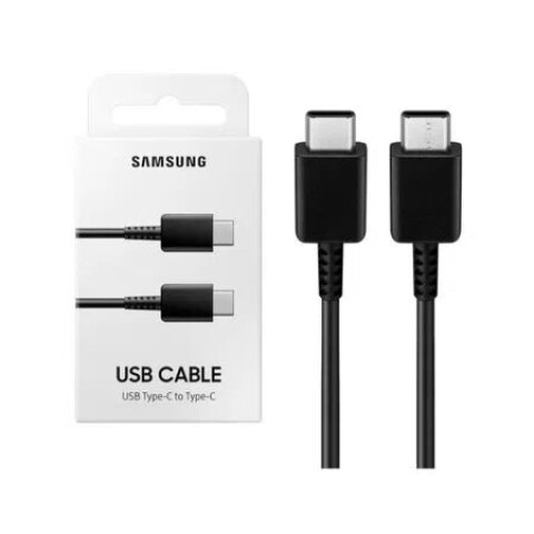 Cable Samsung tipo C a tipo C negro Cable Samsung tipo C a tipo C negro