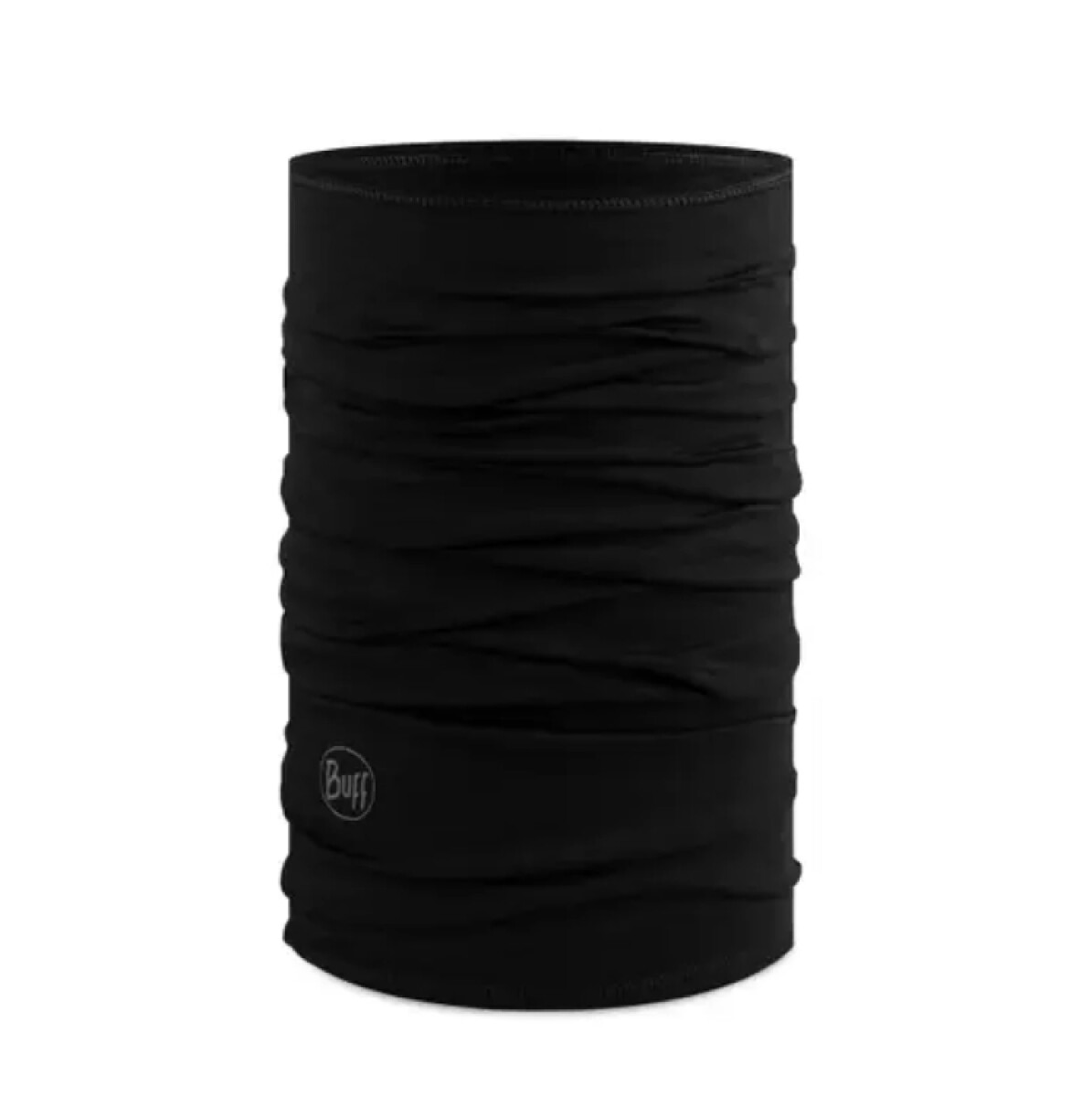 Bufanda Buff Merino Lightweight Solid Black 