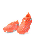 Championes de Niños Puma Futbol 11 Future 9 Play Fg/Ag Jrs Anaranjado - Blanco