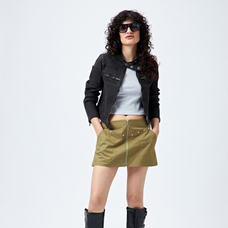 FALDA SOLEI Verde Militar