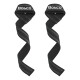 Set X2 Straps Correas Levantamiento Pesas Gym Negro Negro