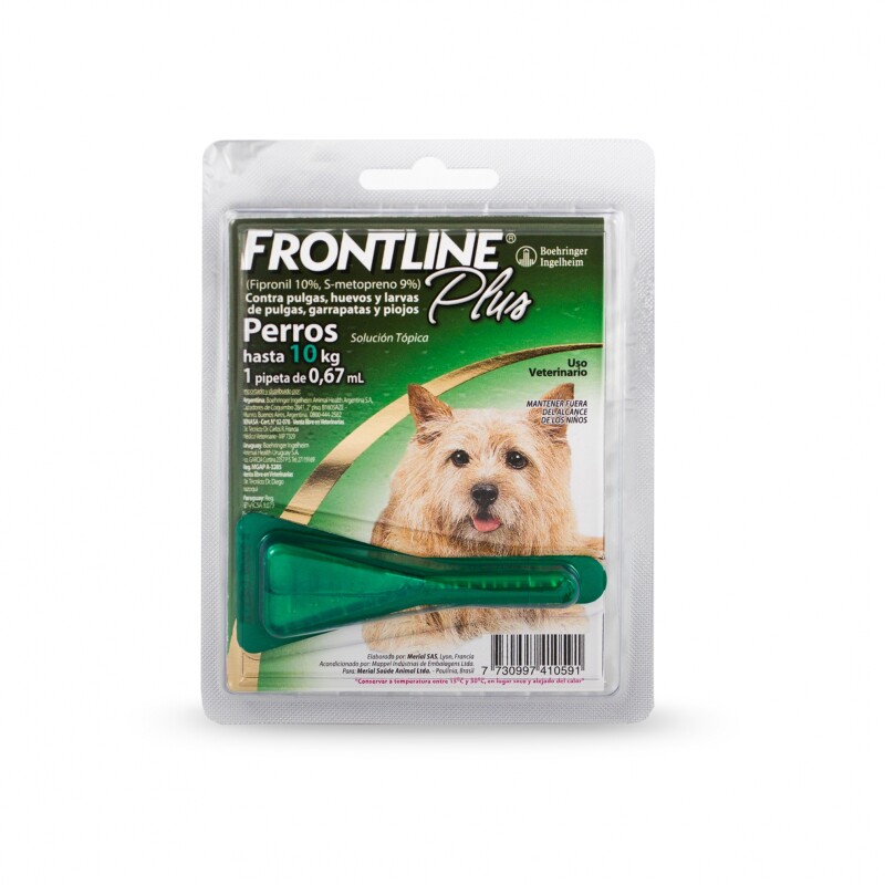 Frontline Plus - Perro hasta 10 Kg Frontline Plus - Perro hasta 10 Kg