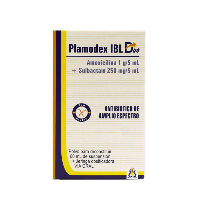 PLAMODEX IBL DUO SUSP. FRASCO X 60 ML. única