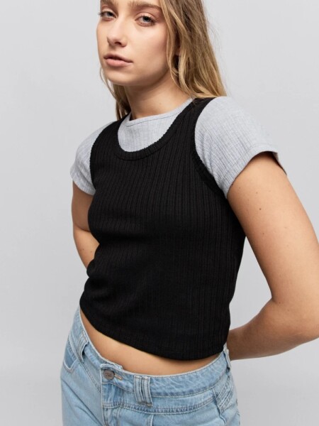MUSCULOSA P.CAKE CAMPIELLO NEGRO