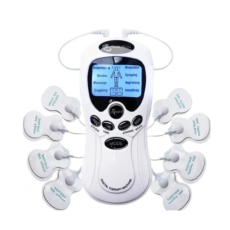 Electroestimulador Terapéutico 8 Pads Tens Acupuntura Electroestimulador Terapéutico 8 Pads Tens Acupuntura