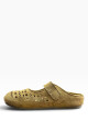 Zueco calado con hebilla BT405 Camel