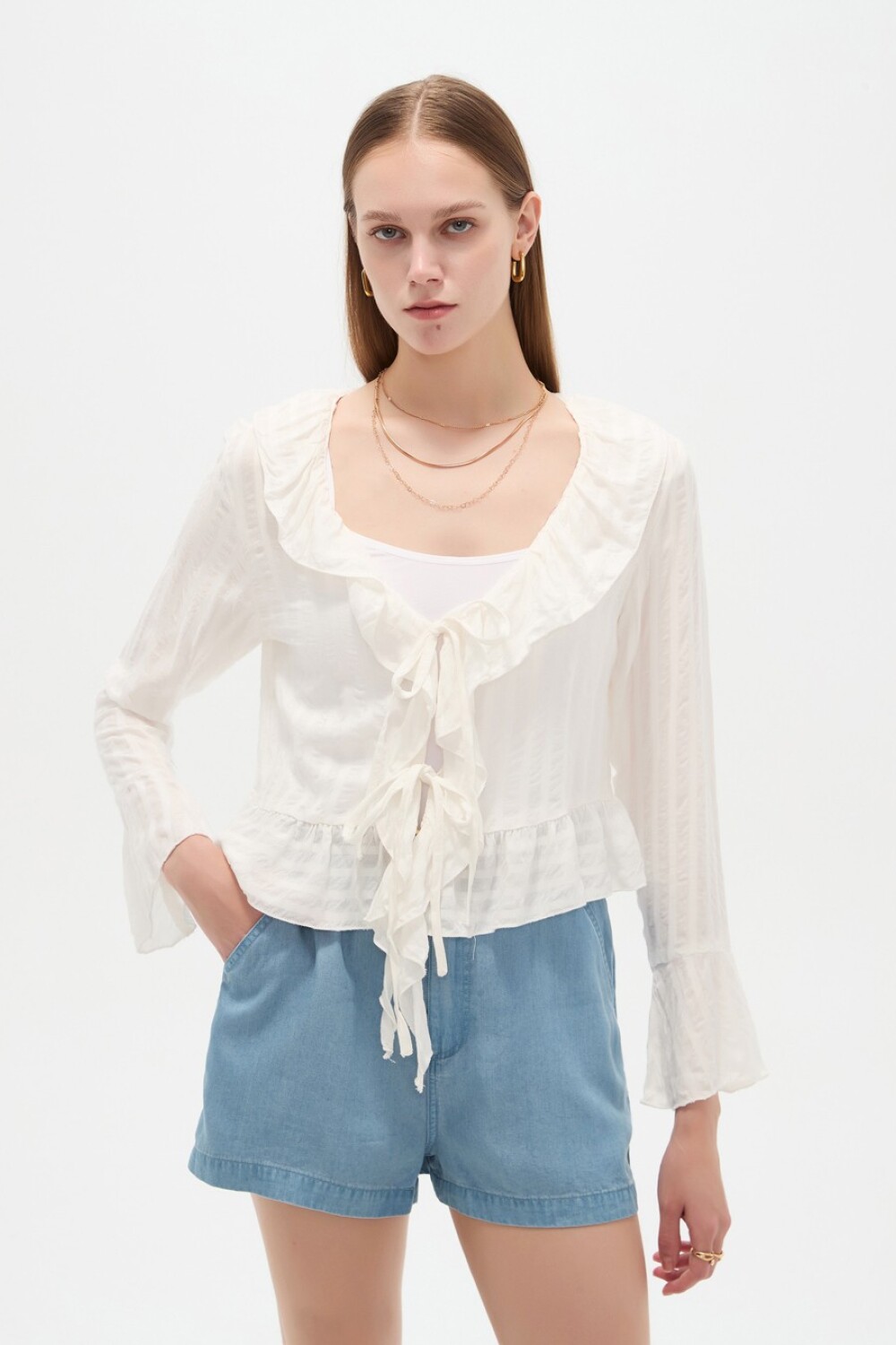Blusa Virex Marfil / Off White