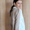 Camisa Carlotta 2.0 Combinada crudo beige