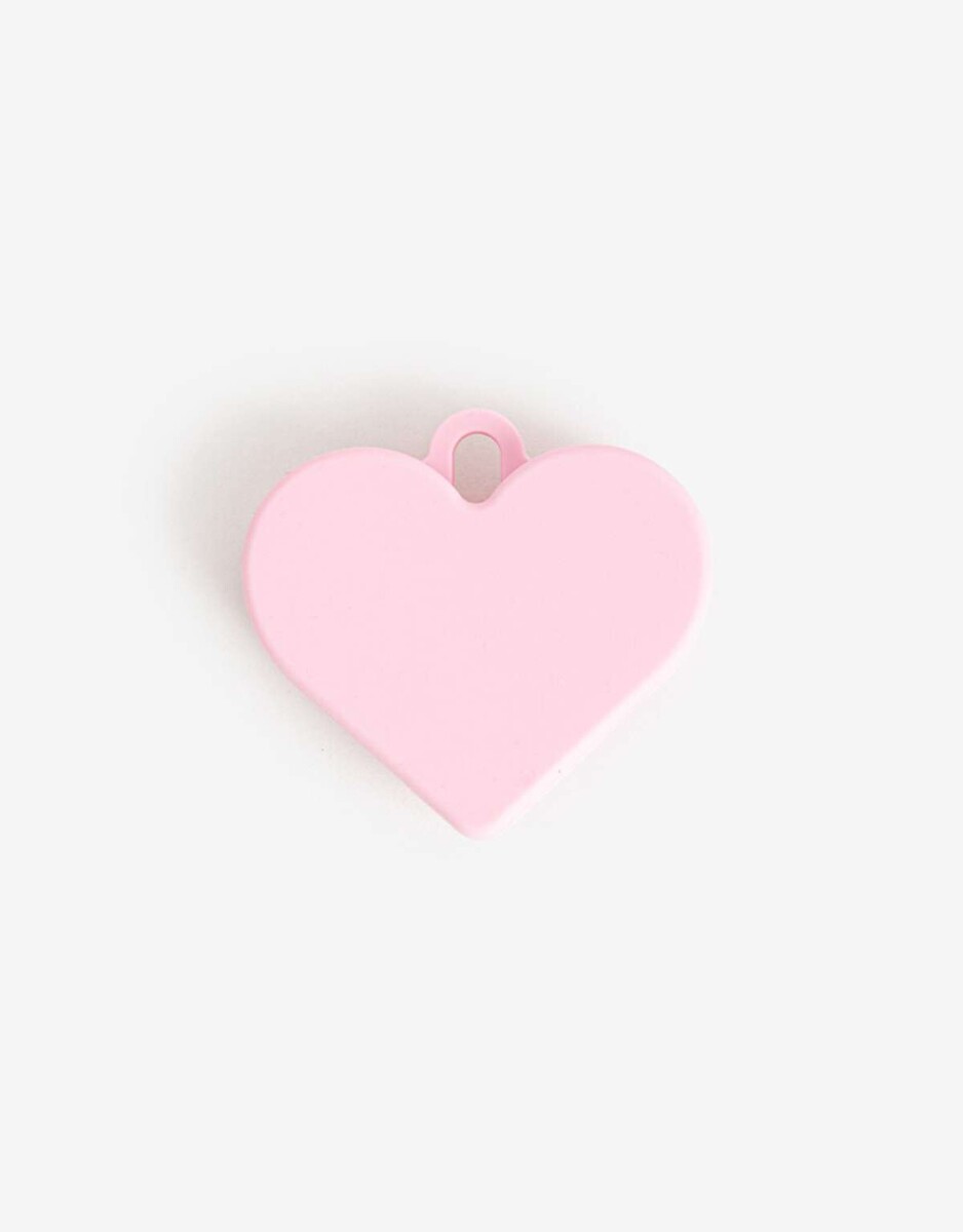 Masajeador Capilar Con Forma De Corazón - Rosa Claro 