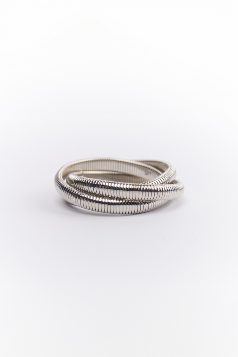 PULSERA TRIPLE - PLATA 