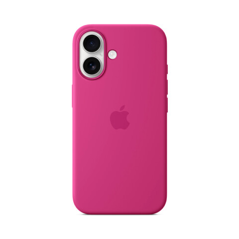 Apple funda silicona Magsafe iPhone 16 Silicone Fuchsia Apple funda silicona Magsafe iPhone 16 Silicone Fuchsia