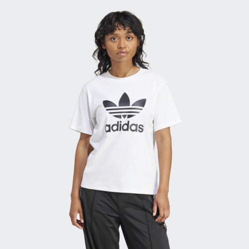 Remera Adidas Trefolio Blanco