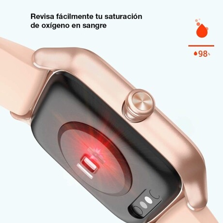 Reloj Inteligente Smartwatch Estilo de Vida y Fitness EW1 Rosa