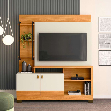 Modular para Tv Alagoas Nature/Blanco