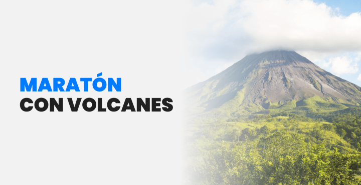Maratón con volcanes