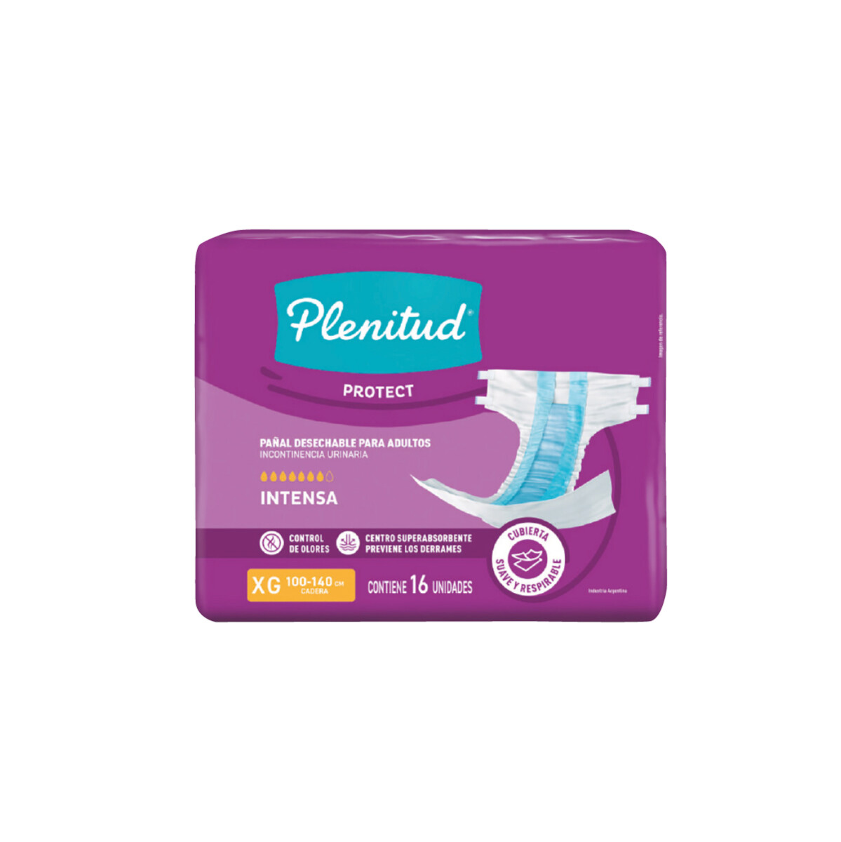 PLENITUD PROTECT PLUS LILA XG X 16 UNID 