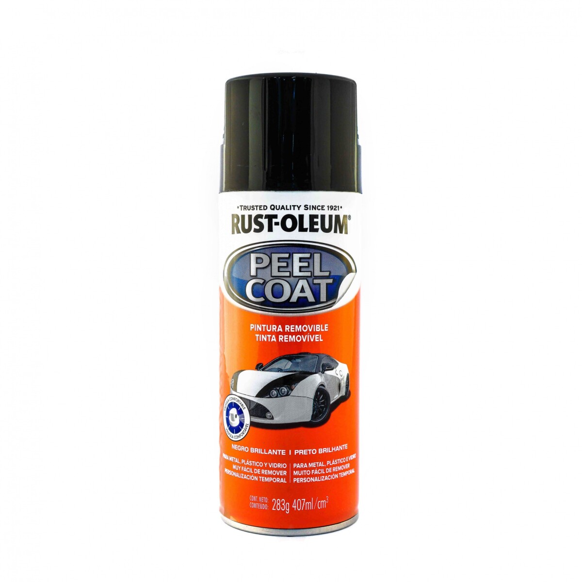 AEROSOL PEEL COAT NEGRO BRILLANTE - 312 GRS. 