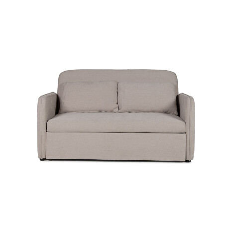 Sofá Cama Spazio - Tela Microfibra 153 (Greige)