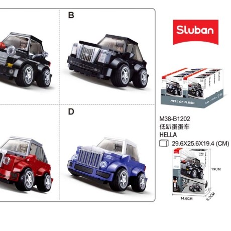 Bloques de Construcción Sluban Autos Coleccionables 180P 001