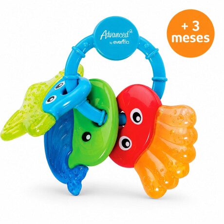 Mordillo Marine Evenflo Mordedor 3en1 Refrigerable para Bebé Azul