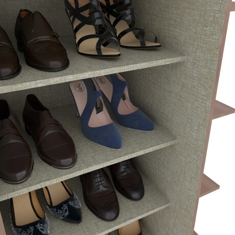 ROPERO 1 PUERTA GUARDARROPA ARMARIO PLACARD CLOSET CON ESPEJO Y ESTANTES COLOR MADERA CLARA