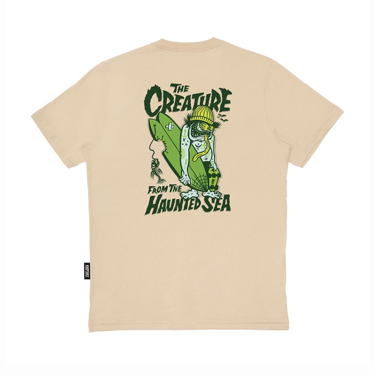 Remera Creature Haunted Sea SS - Beige 
