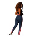 CALZA COMBINADA POWERFIT AZUL