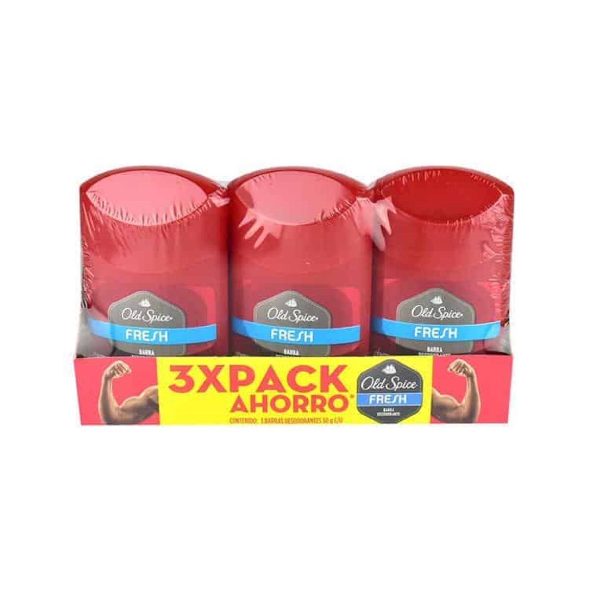 Old Spice Desodorante Pack X 3 Fresh 50 Grs 