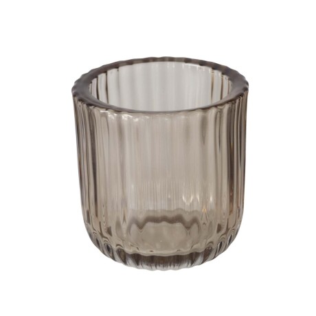 CANDELABRO SMALL VIDRIO NATURAL-BEIGE 2050359