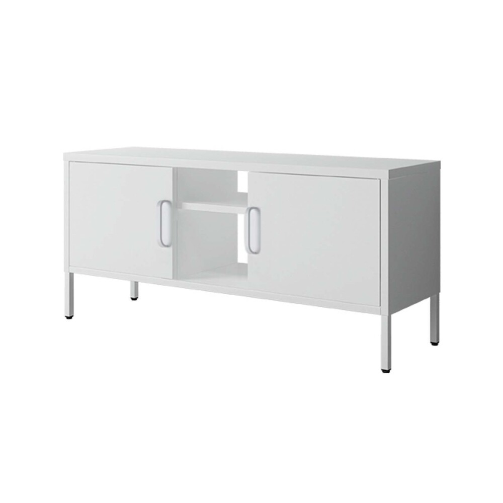 RACK PARA TV METAL BLANCO OLIVIA