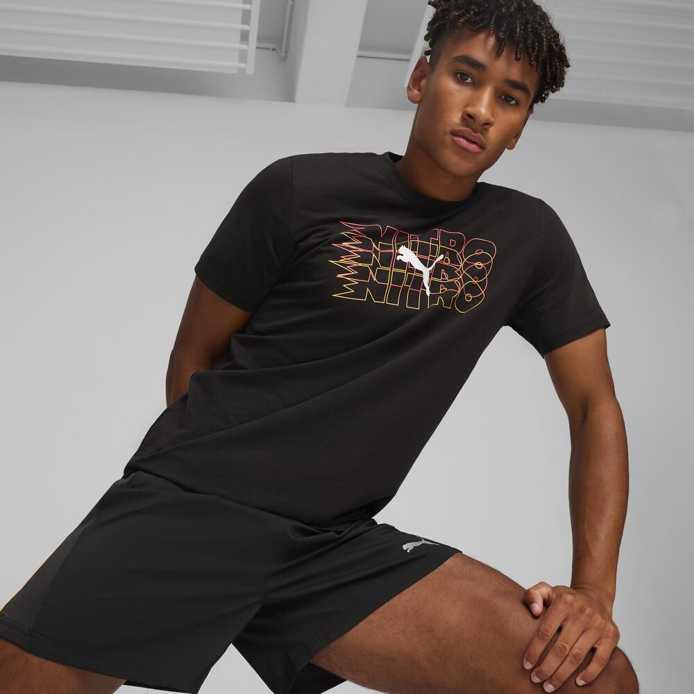 Men’s Graphic Nitro Tee - Hombre Black