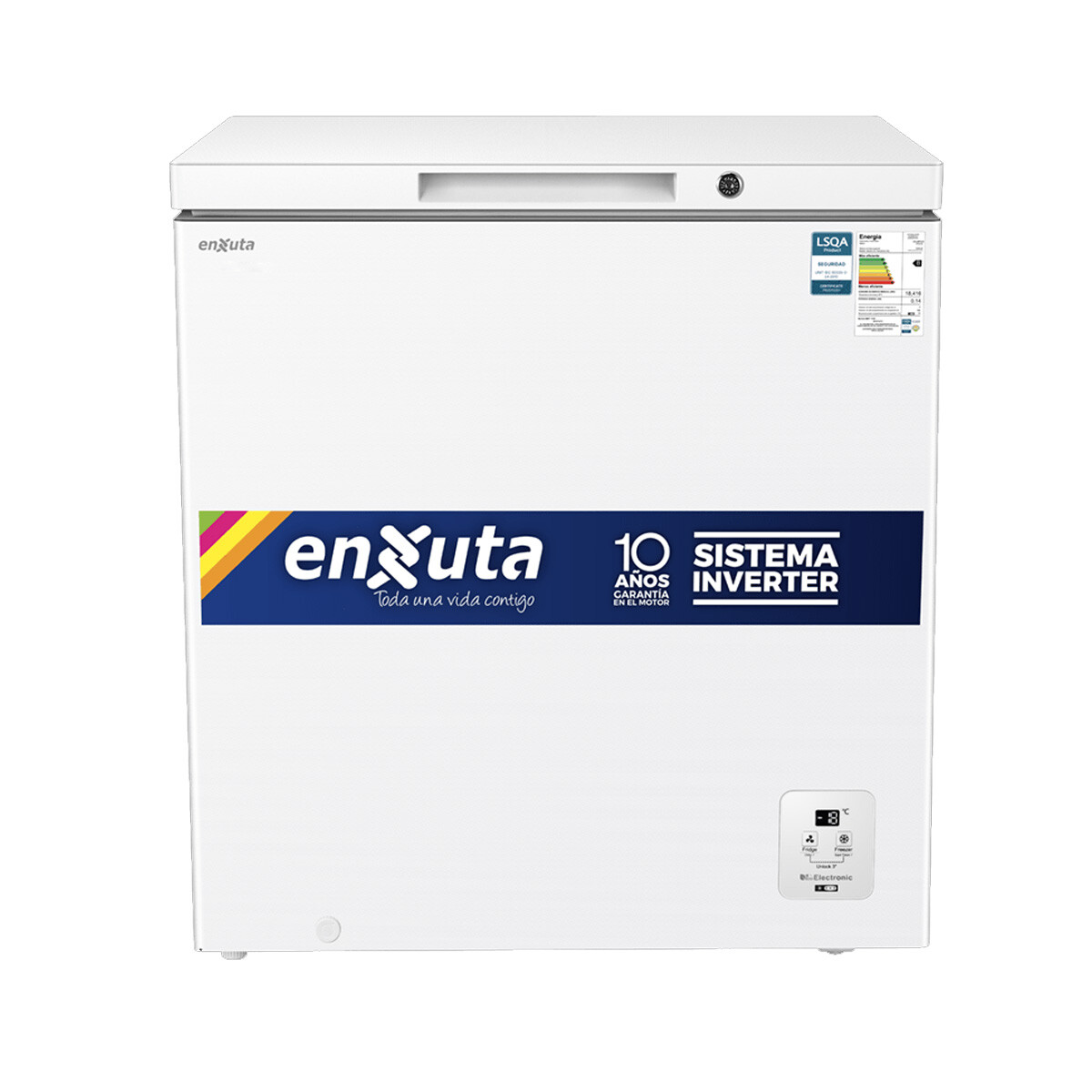 FREEZER HORIZONTAL 198 LITROS INVERTER ENXUTA 