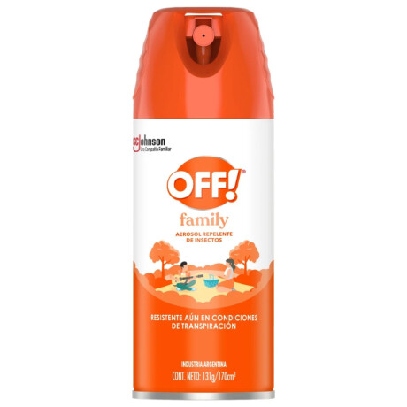 Repelente OFF Family en Aerosol 170ml Repelente OFF Family en Aerosol 170ml