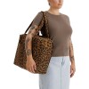 BOLCARRL Bolso De Mano Grande Para Carry On Baggu - Leopard