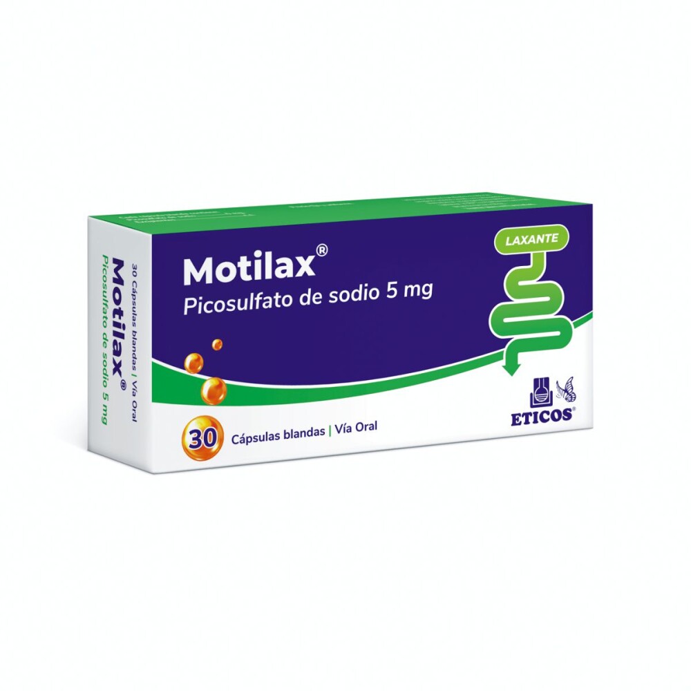MOTILAX 5 MG CJ X 30 CAPS. BL. única