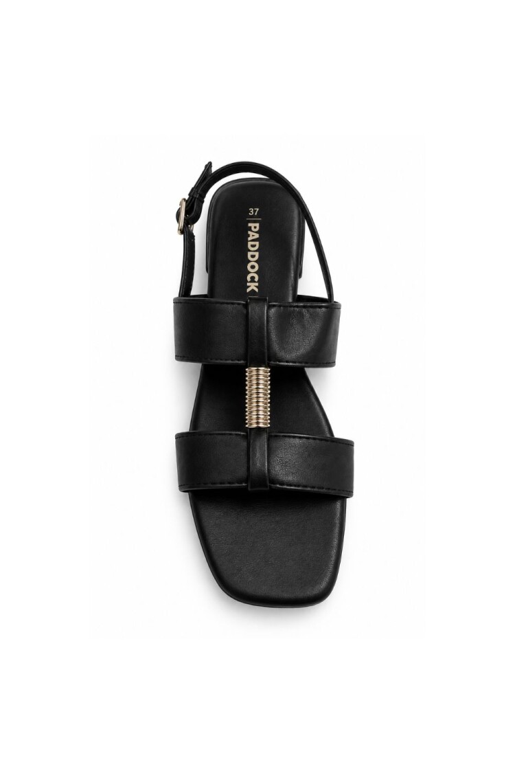 SANDALIA PAROS Negro