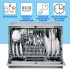 Lavavajillas Candy Cp 6e51ls 6 Servicios LAVAVAJILLAS CANDY 6SERV CP 6E51LS INOX