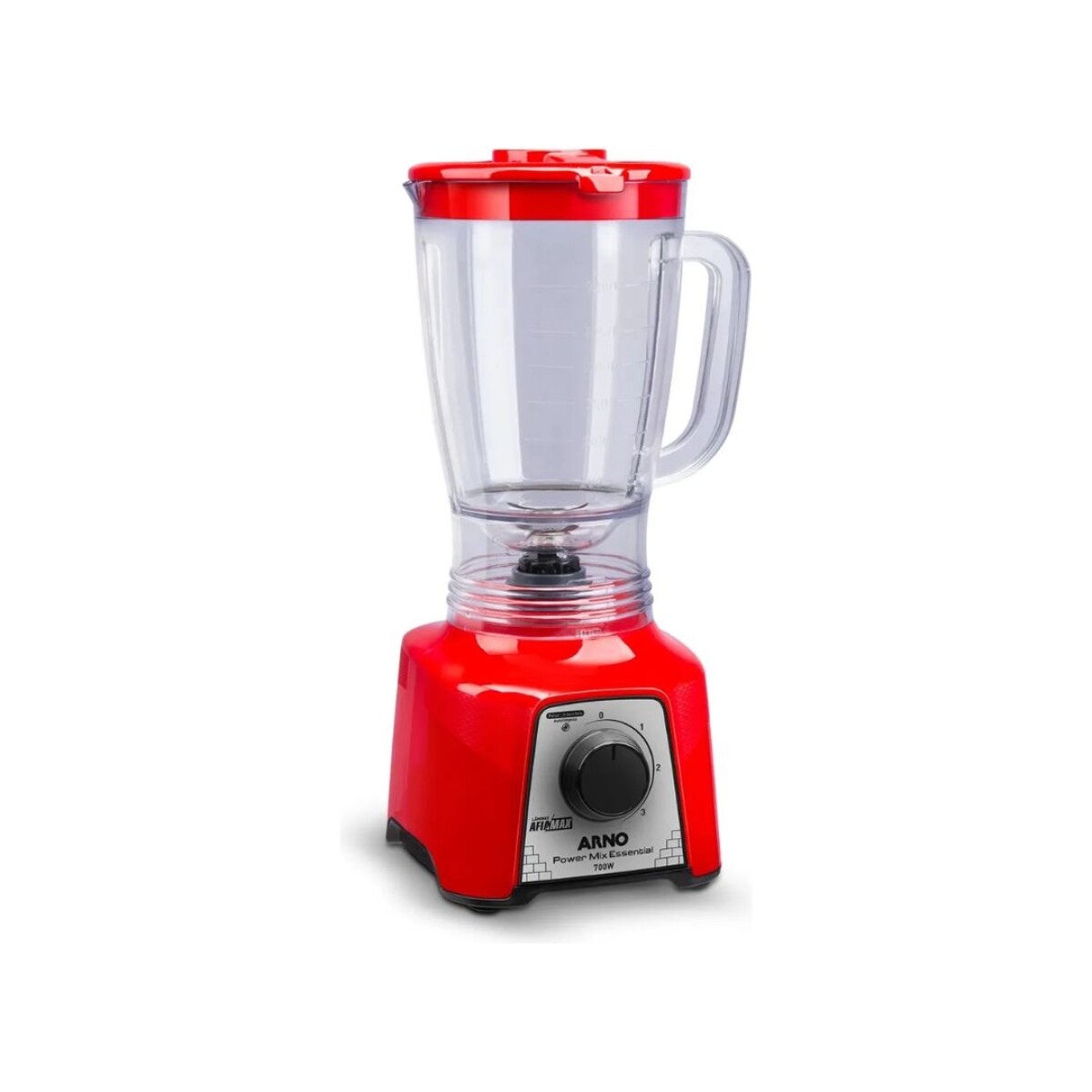 Licuadora Arno Power Max | Jarra de 2,4 Lts. | Color rojo. 
