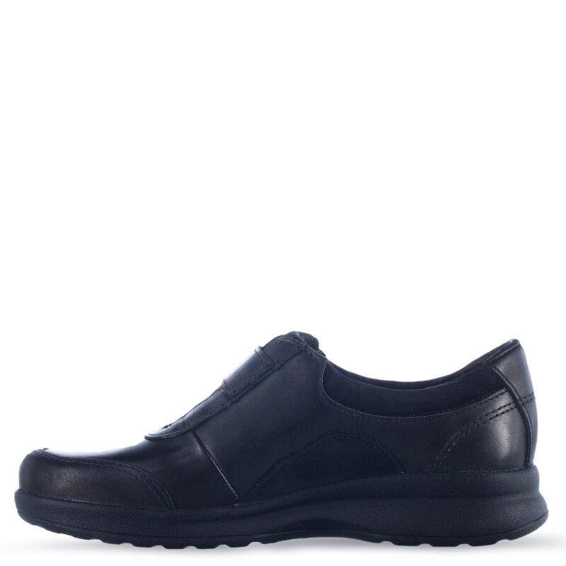 Zapato de Mujer Lombardino Casual Mery Negro (Nobuk)